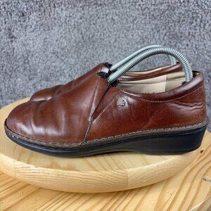 Finn Comfort Shoe Newport Loafers Womens Size 9 Brown Leather Made in Germany